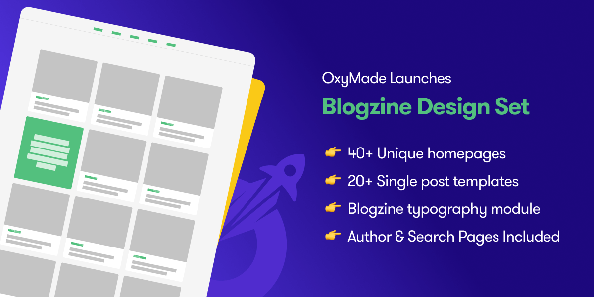 Blogzine Design Set